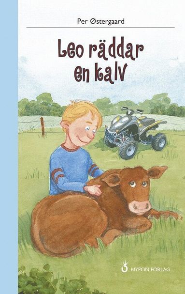 Leo räddar en kalv (kartonnage)