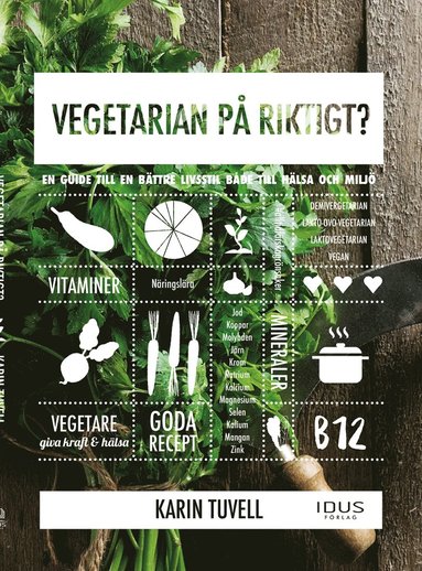 Vegetarian p� riktigt? : en guide till en b�ttre livsstil b�de till h�lsa och milj�  (inbunden)