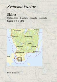 Skopia.it Svenska kartor. Staffanstorp ? Blentarp ? Svedala ? Abbekås (Skåne) Image