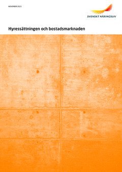 Hyressttningen och bostadsmarknaden (e-bok)