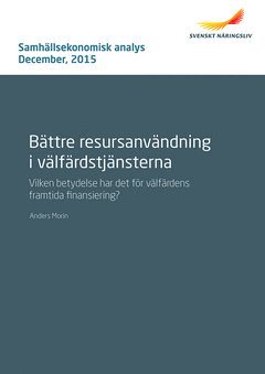 Bttre resursanvndning i vlfrdstjnsterna (kartonnage)
