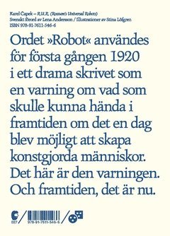 R.U.R. : Rossum's Universal Robots (hftad)
