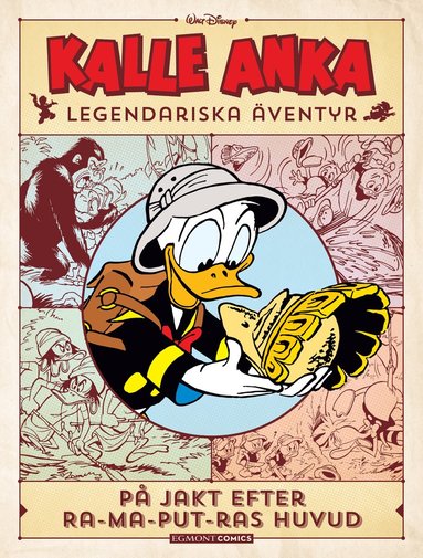 Kalle Anka legendariska ventyr. P jakt efter Ra-ma-put-ras huvud (inbunden)