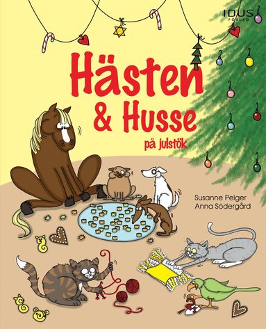 Hsten & Husse p julstk (inbunden)