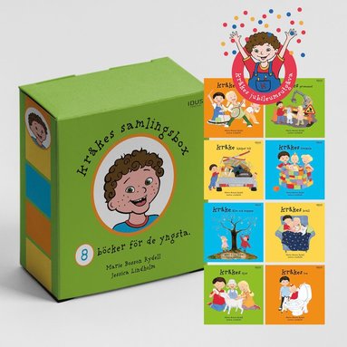 Krkes samlingsbox - 8 bcker fr de yngsta (inbunden)