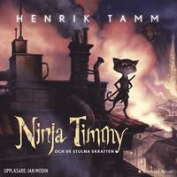 Ninja Timmy och de stulna skratten (ljudbok)