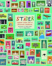Stder : upptck vrlden med 30 illustrerade stadskartor (kartonnage)