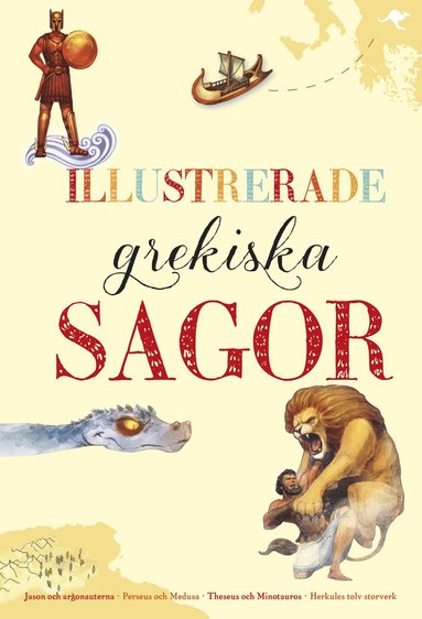 Illustrerade grekiska sagor (inbunden)