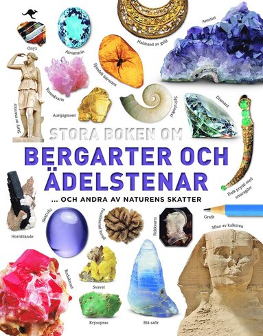 Stora boken om bergarter och delstenar : och andra av naturens skatter (inbunden)