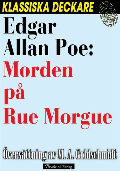 Morden p� Rue Morgue (pocket)