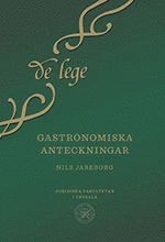 Gastronomiska anteckningar (inbunden)