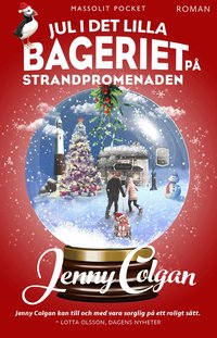 Omslag: Jul i det lilla bageriet på strandpromenaden