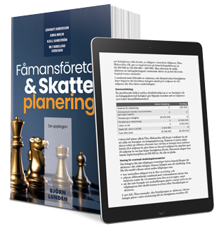 F�mansf�retag & skatteplanering (storpocket)