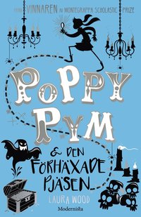 Omslag för Poppy Pym & den förhäxade pjäsen