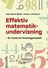 Effektiv matematikundervisning : en konkret femstegsmodell