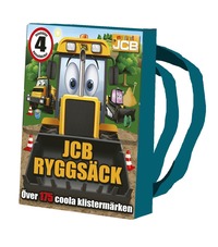 JCB ryggsäck : innehåller 4 pysselböcker och kritor - över 175 coola klistermärken (häftad)