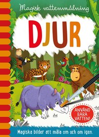 Omslag för Magisk vattenmålning. Djur