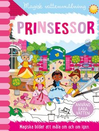 Omslag för Magisk vattenmålning. Prinsessor