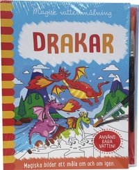 Omslag för Magisk vattenmålning. Drakar