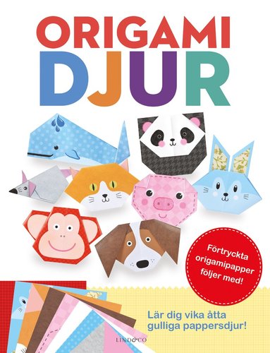Origamidjur (inbunden)