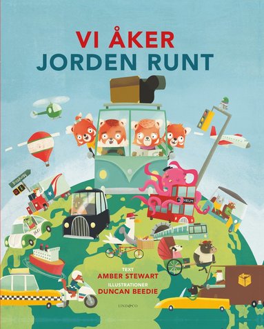 Vi åker jorden runt (inbunden)