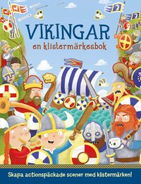 Vikingar : en klistermärkesbok (häftad)