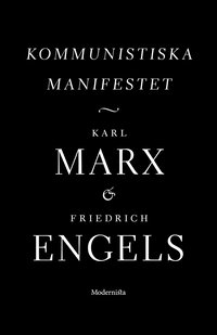 Omslag för Kommunistiska manifestet