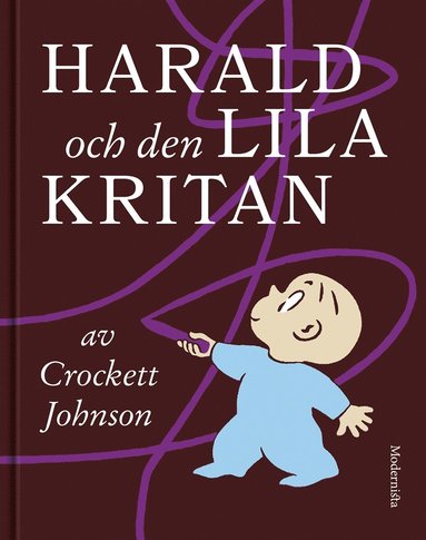 Harald och den lila kritan (inbunden)
