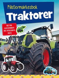 Klistermrkesbok: Traktorer (hftad)