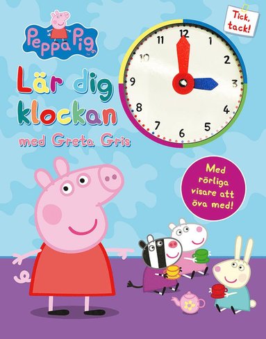 Lär dig klockan med Greta Gris (inbunden)