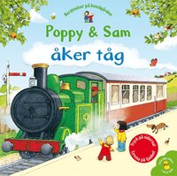 Poppy & Sam åker tåg (kartonnage)
