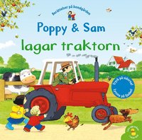 Poppy & Sam lagar traktorn (kartonnage)