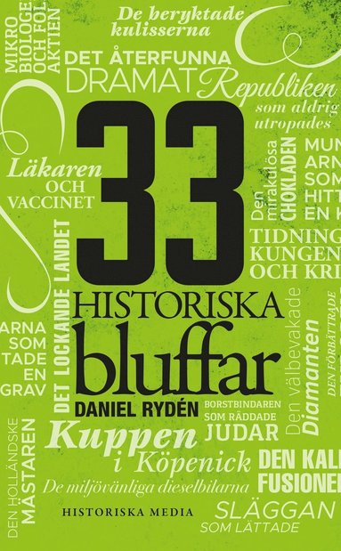 33 historiska bluffar (inbunden)