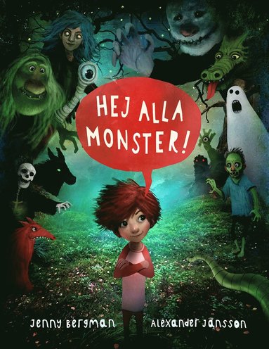 Hej alla monster! (inbunden)