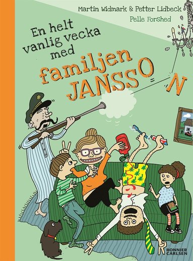 En helt vanlig vecka med familjen Jansson (kartonnage)