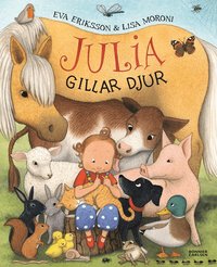 Omslag: Julia gillar djur