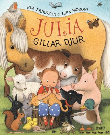 Julia gillar djur (kartonnage)