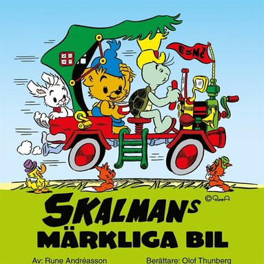 Skalmans mrkliga bil (ljudbok)