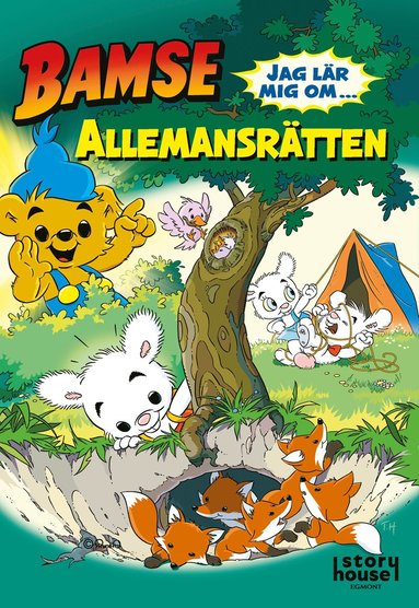Bamse - jag lär mig om allemansrätten (inbunden)