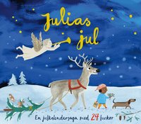 Omslag för Julias jul: En julkalendersaga med 24 luckor