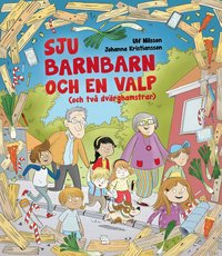 Omslag: Sju barnbarn och en valp (och två dvärghamstrar)