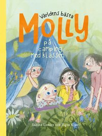 Omslag: Världens bästa Molly på camping med klassen
