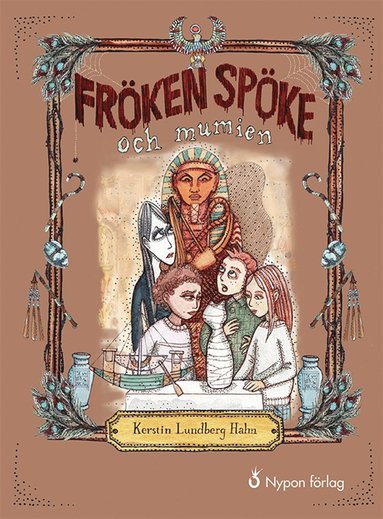 Frken Spke och mumien (kartonnage)