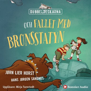 Dubbeldeckarna och fallet med bronsstatyn (kartonnage)