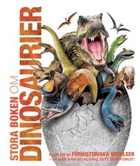 Omslag för Stora boken om dinosaurier