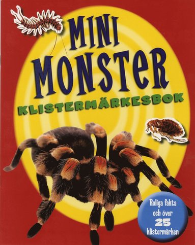 Mini monster klistermrkesbok (hftad)