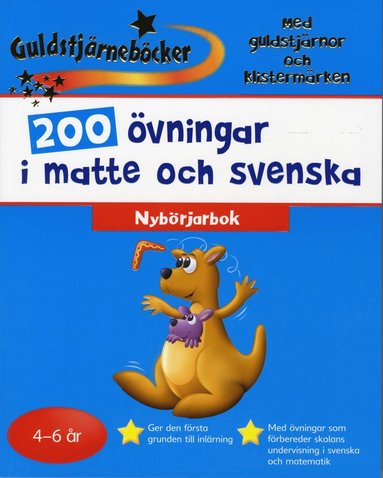 200 �vningar i matte och svenska 4-6 �r (inbunden)