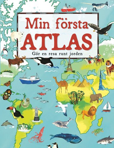 Min första atlas (inbunden)