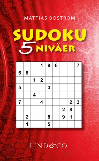 Sudoku : 5 niv�er (h�ftad)