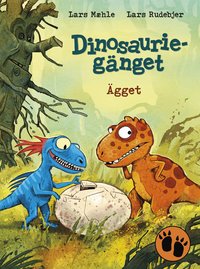 Omslag för Dinosauriegänget. Ägget